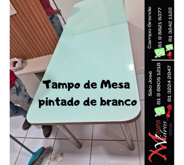 TAMPO DE MESA BLINDEX TEMPERADO PINTADO ADESIVADO SERIGRAFADO